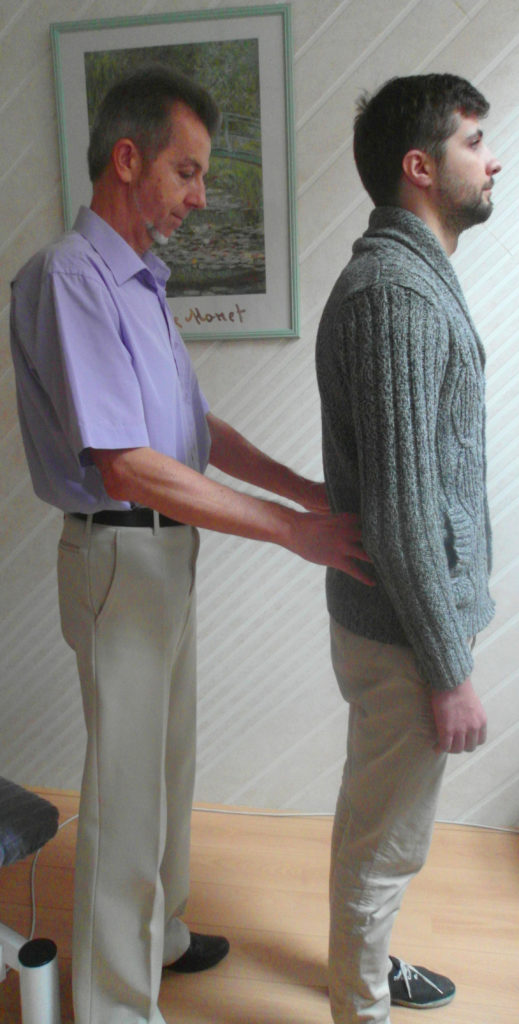Ostéopathie test postural iliaque